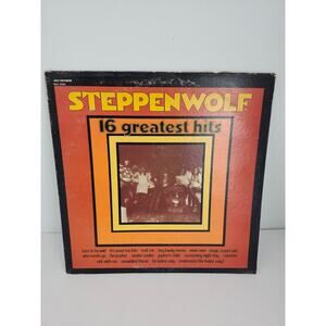 Steppenwolf 16 Greatest Hits Vinyl LP Album 1980 MCA DSX-50135-A Classic